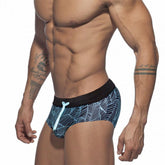 Neon Leaf Swim Briefs